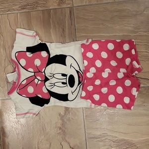 Girls Minnie Mouse pajamas